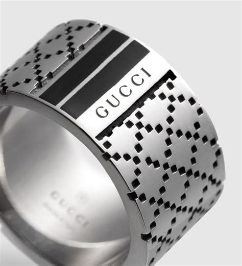 gucci 925 silver ring|gucci sterling silver rings.